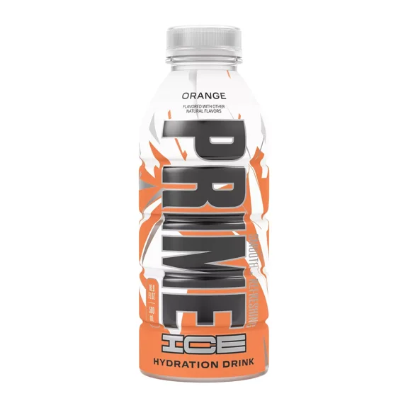 Prime Ice Hydration Orange Sports Drink - 16.9 fl oz Bottle