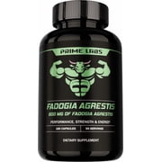 Prime Labs Fadogia Agrestis for Men - 600mg per Serving - Promotes Performance, Strength, Energy - Non-GMO, Third-Party Tested, Made in The USA - 180 Capsules / 90-Day Supply