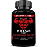Prime Labs - Mens Testosterone Booster - Stamina, Endurance, Strength Booster - 60 Caplets