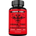 thumbnail image 1 of Prime Labs Prime Test Pro - Testosterone Supplement for Men - Test, Vitality, & Energy Booster - with Ashwagandha, PrimaVie Shilajit Extract, & DIM - 60 Capsules, 1 of 9