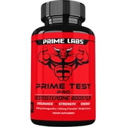 Prime Labs Prime Test Pro - Testosterone Supplement for Men - Test, Vitality, Energy Booster - with Ashwagandha, PrimaVie Shilajit Extract, DIM - 60 Capsules