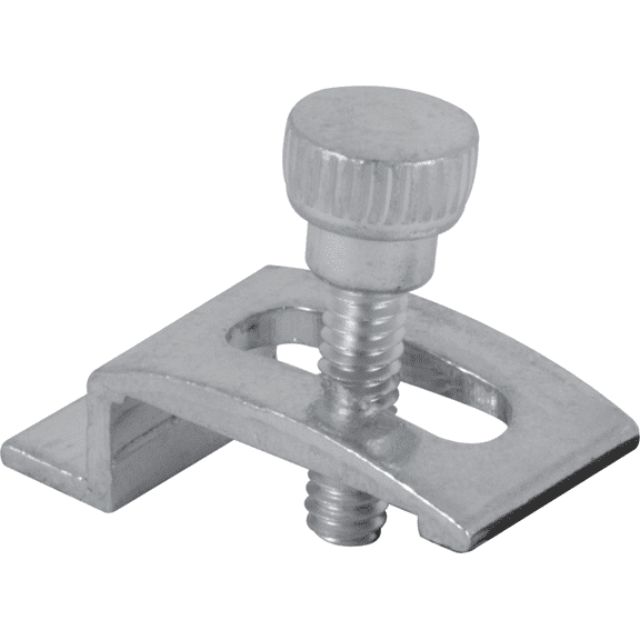 Prime-Line 1/2 In. W. x 1/4 In. H. x 3/4 In. L. Storm Door Panel Clip - Pack of 2 Residential Use, Standard Application