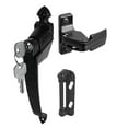 thumbnail image 1 of Prime-Line 1-3/4 in., Black, Colonial Push Button Lock with Key, 1 of 2