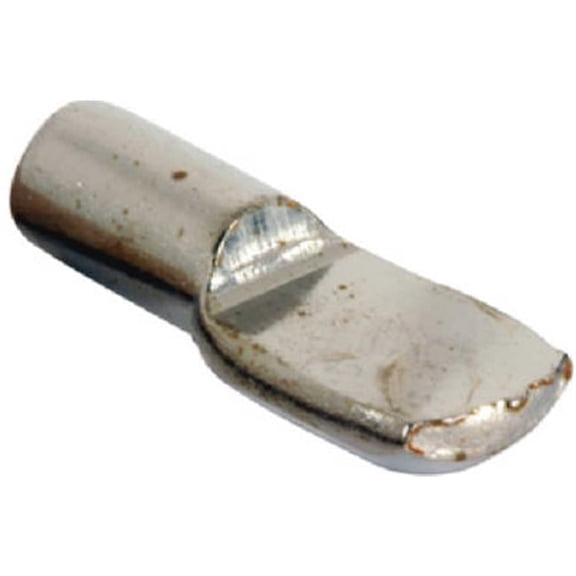 Prime Line 242158 5 Mm. Dia. Nickel Plated Shelf Support Peg - 8 Pack- Pack Of 6