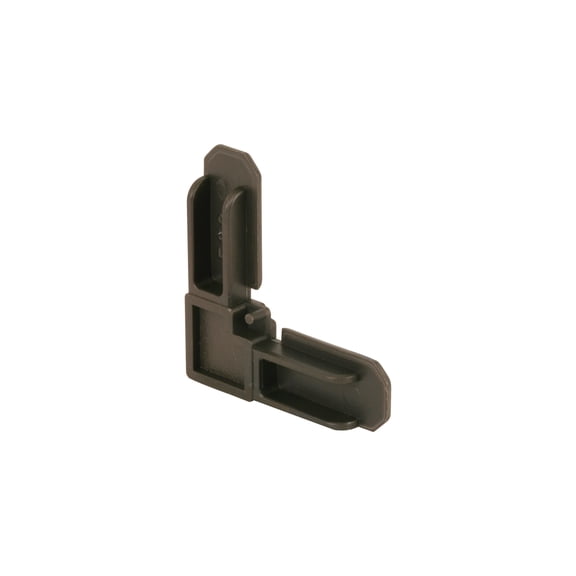 Prime-Line 3/4 In. x 3/8 In. Plastic Screen Frame Corner - Pack of 2