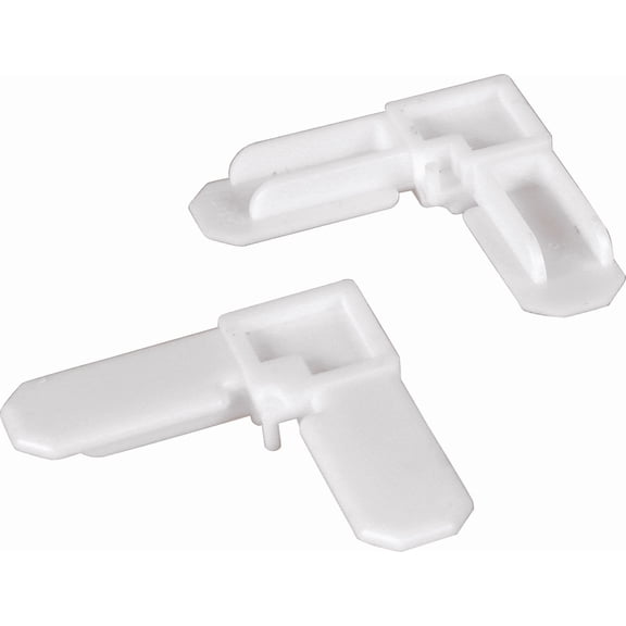 Prime-Line 3/4 In. x 3/8 In. Plastic Screen Frame Corner - Pack of 4  Residential Use, Standard Application