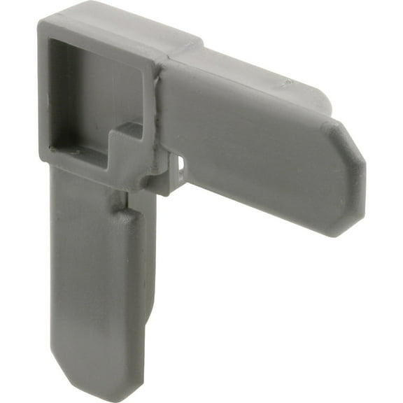 Prime-Line 3/4 In. x 5/16 In. Gray Plastic Frame Corner (100-Count) PL14284