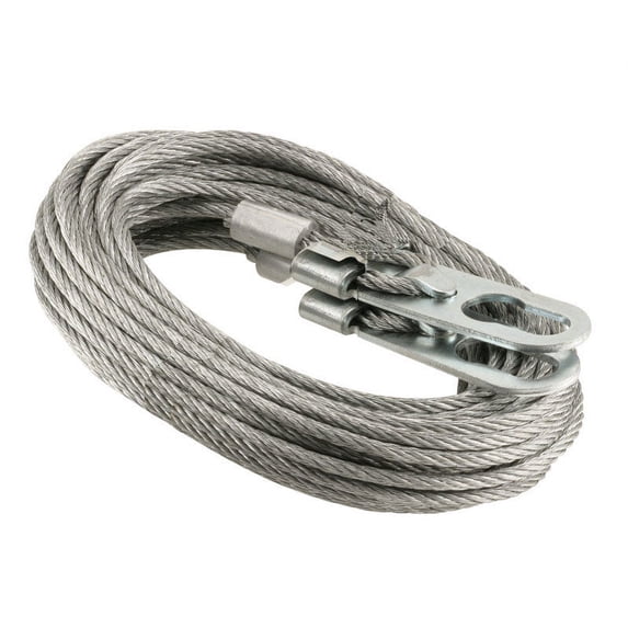Prime-Line 4.81 in. W x 162 in. L x 1/8 in. Dia. Carbon Steel Extension Cables