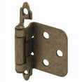 thumbnail image 1 of Prime Line 45240925 Flush Self Class CAB Hinge AB 2 Per Bag, 25 bags, 1 of 1