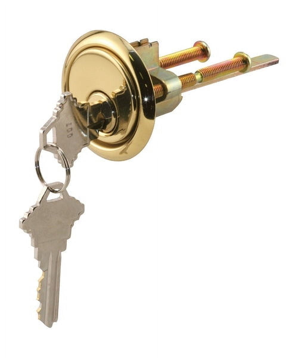 Prime-Line 6 in. W X 9.25 in. L X 1-3/4 in. D Diecast Rim Cylinder Lock Prime-Line 6 in. W X 9.25 in. L X 1-3/4 in. D Diecast Rim Cylinder Lock