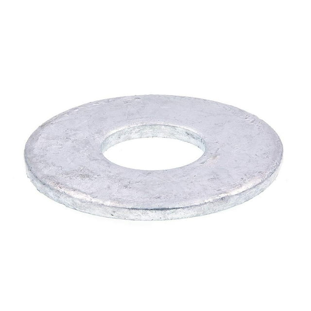 Prime-Line 9080383 Flat Washers, USS, 3/4 In. X 2 In. OD, Hot Dip Galvanized Steel (10 Pack) C30