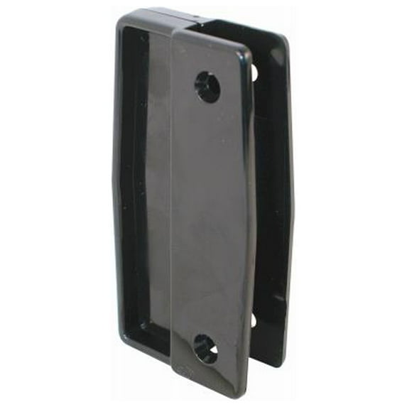 Prime-Line A 111 Sliding Screen Door Pulls, Black Plastic, 2-Pk. - Quantity 6