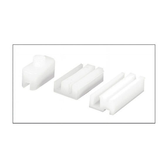Prime-Line Alenco Series 200 Sliding Windows New or Old Style Window Guide White Plastic