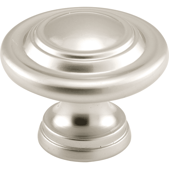 Prime-Line Bi-Fold Satin Nickel Pull Knob - Single Pack Residential Use, Standard Application