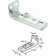 Prime-Line Bifold Door Bottom Pivot Bracket - Pack of 2   Standard Mounting Hardware, Drop-In Replacement