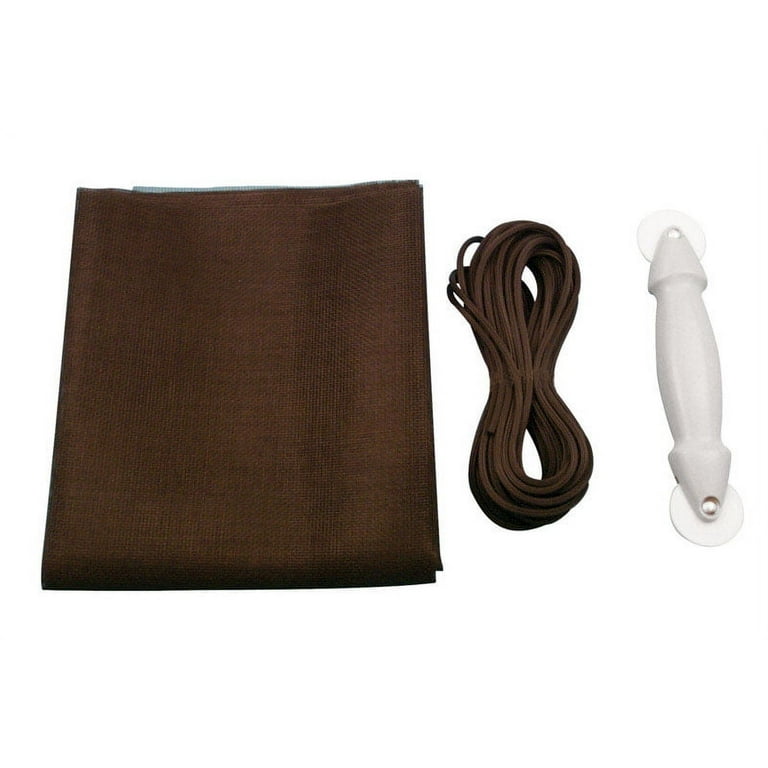 Prime-Line Black Fiberglass Screen Door Repair Kit 48 in. W X 84 in. L 1 pk Prime-Line Black Fiberglass Screen Door Repair Kit 48 in. W X 84 in. L 1 pk