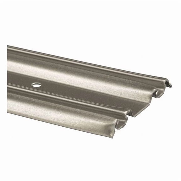 Prime-Line By-Pass Mirror Door Bottom Track Barn Door Hardware Kit