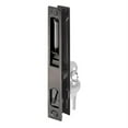 thumbnail image 1 of Prime-Line C 1033 Sliding Glass Door Handle Set, 6-5/8 -Inch, Diecast, Black, Hook Style, Flush Mount, Keyed, Non-Handed, 1 of 3