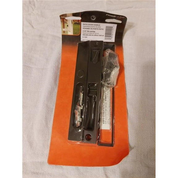 Prime-Line C 1101 Diecast Sliding Door Handle Set, Black