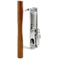 PrimeLine C 1149 Keyed Sliding Door Handle Set With Wood Pull And Key
