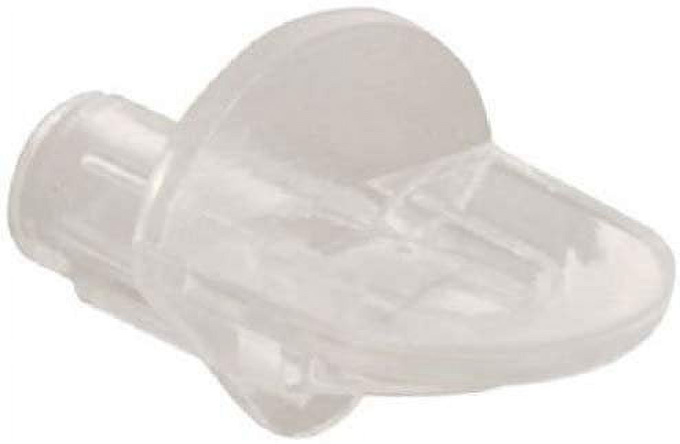 Slide-Co 242156 Shelf Support Peg, 'Mini', 1/4-Inch, Clear Plastic,Pack of 12