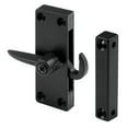 thumbnail image 1 of Prime-Line Die-Cast Black Right-Hand Sliding Screen Door Latch, 1 of 2