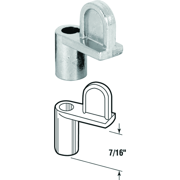 Prime-Line Die-Cast Window Screen Clip - Pack of 2 Residential Use, Standard Application