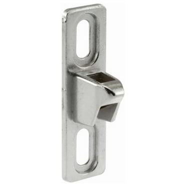 Prime-Line E 2040 Sliding Door Keeper, Chrome Plated Diecast - Quantity 6