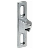 Prime-Line E 2082 Sliding Patio Door Keeper, Chrome Plated Diecast, with Projection - Quantity 6