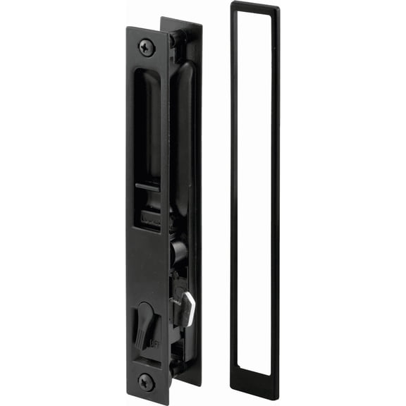 Prime-Line Flush Sliding Door Handle Set - Single Pack Residential Use, Standard Application