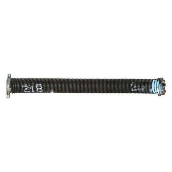 Prime-Line GD 12320 Garage Door Torsion Spring, .218 in. x 2 in. x 23 in., Light Blue, Left Hand Wind