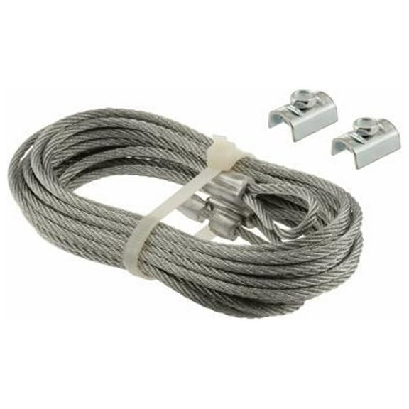 Prime-Line GD 52102 Garage Door Safety Cables, 1/8 In. Carbon Steel, 2-Pk. - Quantity 6