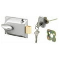 thumbnail image 1 of Prime-Line GD 52119 Garage Door Deadbolt Lock, Center Mount, Keyed Cylinder, Diecast Painted Aluminum - Quantity 6, 1 of 1