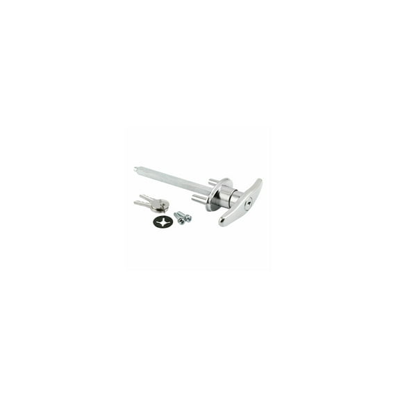 Prime-Line GD 52169 T-Locking Handle, 5/16 in L Shaft, Zinc, Chrome