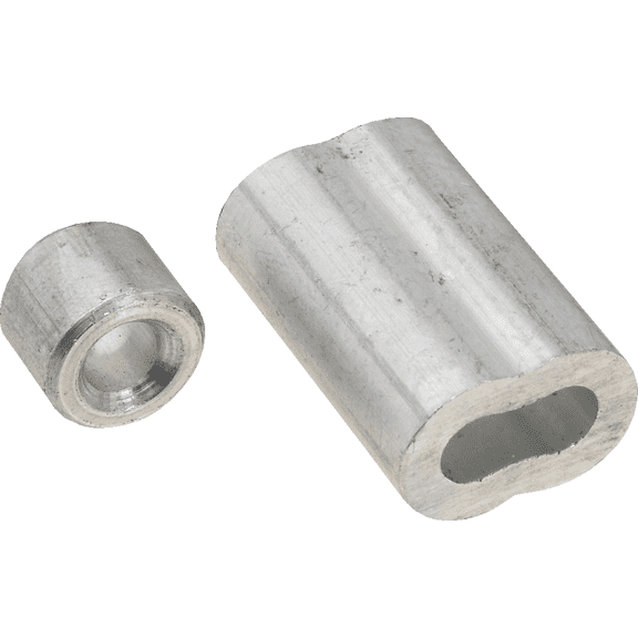 Prime-Line Garage Door Ferrule & Stop Kit - Pack of 4 Standard Mounting Hardware, Drop-In Replacement