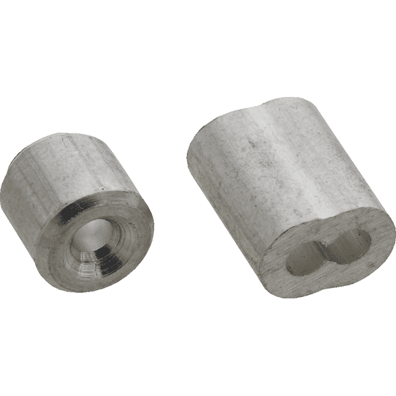 Prime-Line Garage Door Ferrule & Stop Kit - Single Pack  Standard Mounting Hardware, Drop-In Replacement