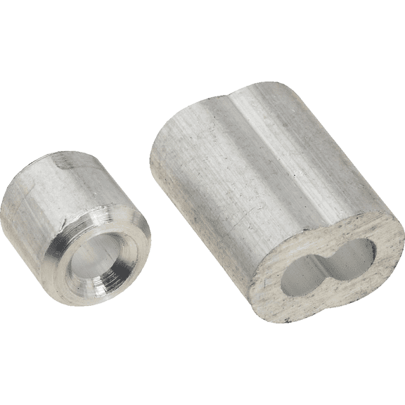 Prime-Line Garage Door Ferrule & Stop Kit - Single Pack Standard Mounting Hardware, Drop-In Replacement