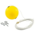 thumbnail image 1 of Prime-Line Garage Parking Assist Ball with Rope and Mounting Hardware, Easy-to-Install, Yellow, 1 of 2