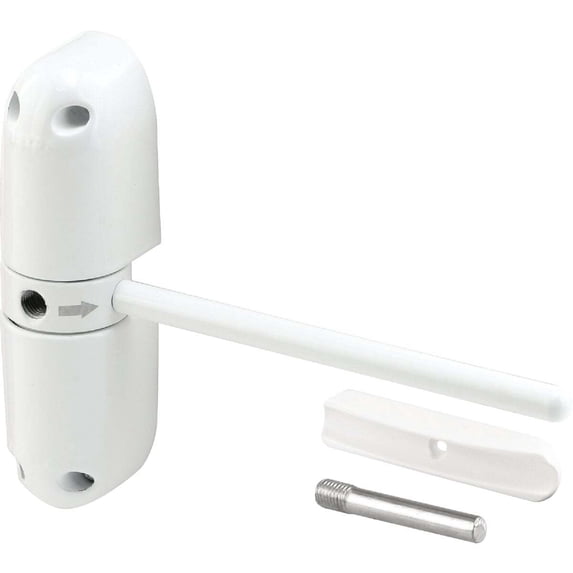 Prime-Line Gibcloser White Safety Spring Door Closer KC10HD — Residential Use, Standard Application