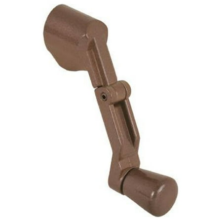 Prime-Line H 3960 Casement Folding Crank Handle, 2-3/4 In. W, Die Cast Zinc, Bronze - Quantity 6