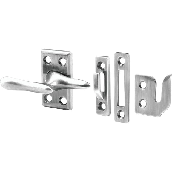 Prime-Line H 4158 Satin Nickel Casement Window Lock Single Pack