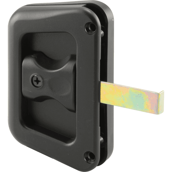 Prime-Line Hat Section Screen Door Latch & Pull - Pack of 12 Standard Mounting Hardware, Drop-In Replacement