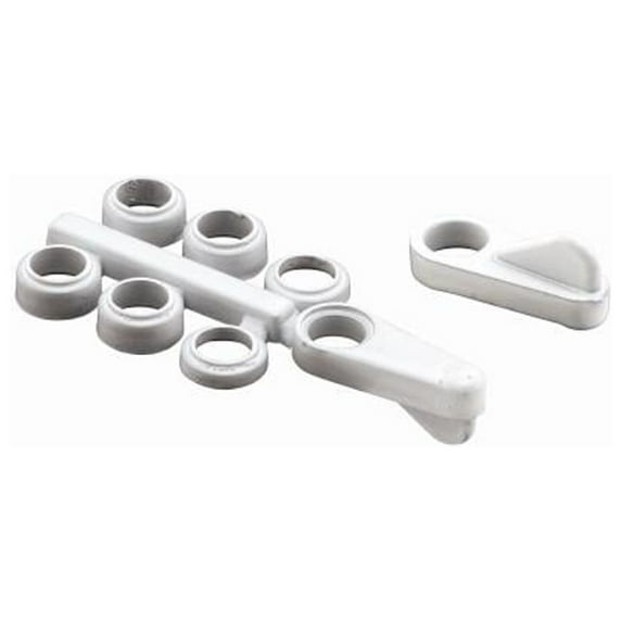Prime-Line L 5931 Universal Window Screen Clips, Fits Flush, White, 4-Pk. - Quantity 6