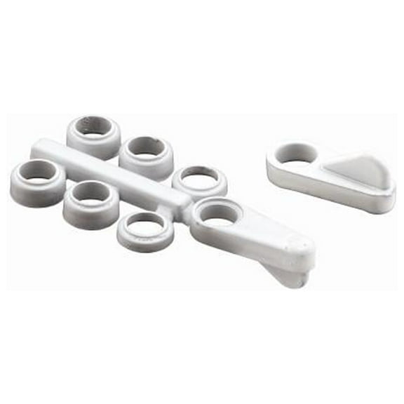 Prime-Line L 5931 Universal Window Screen Clips, Fits Flush, White, 4-Pk. - Quantity 6
