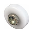thumbnail image 1 of Prime-Line M 6152 Shower Door Roller, Flat Edge Nylon Tire, Steel Ball Bearings, Threaded Hex Head Hub, 3/4 - Quantity 6, 1 of 1