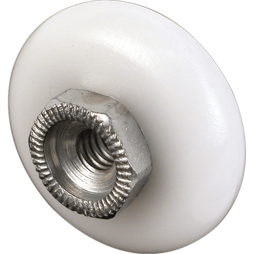 Prime-line M 6153 Shower Door Roller Round Edge Nylon Tire Pack of 4