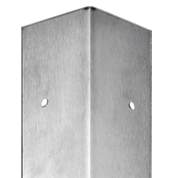 Prime-Line MP10857 Stainless Steel Corner Shield with Fasteners, 2 x 48 In. (6 Pack)