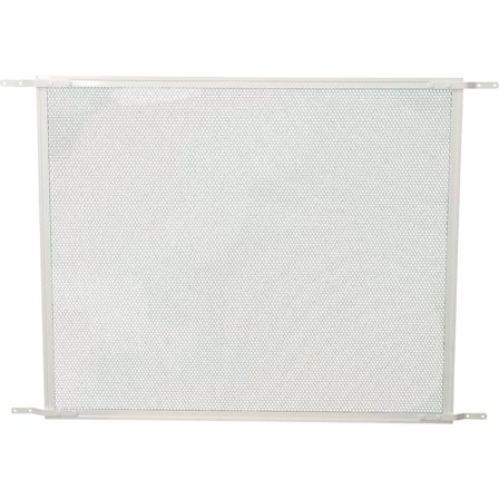 Prime Line Make-2-Fit 36 In. White Aluminum Sliding Door Grille Pack of 3