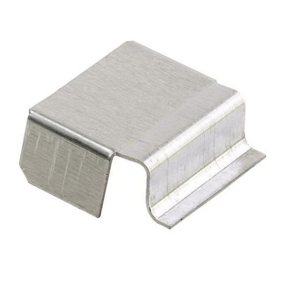 Prime-Line 5042808 0.5 x 0.625 in. Mill Aluminum Spreader Bar, Silver - Pack of 100