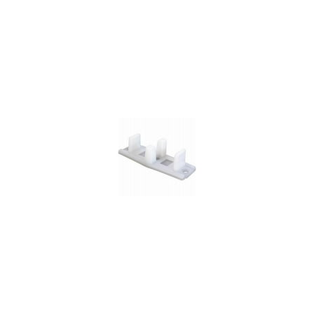 Prime Line N 6562 3-Pc. Bypass Sliding Closet Door Guide, 3/4 In. High, Adjustable Nylon, 2-Pk. - Quantity 6